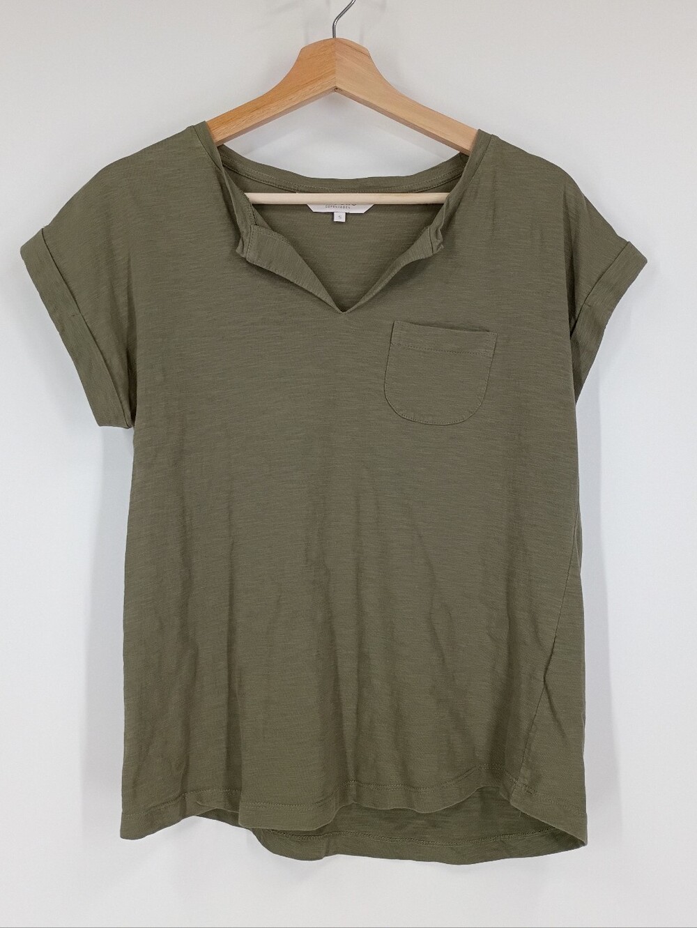 Part Two Copenhagen Rolled Short Sleeve Top